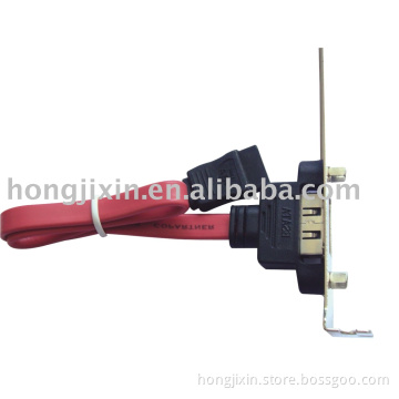 eSATA cable with Bracket